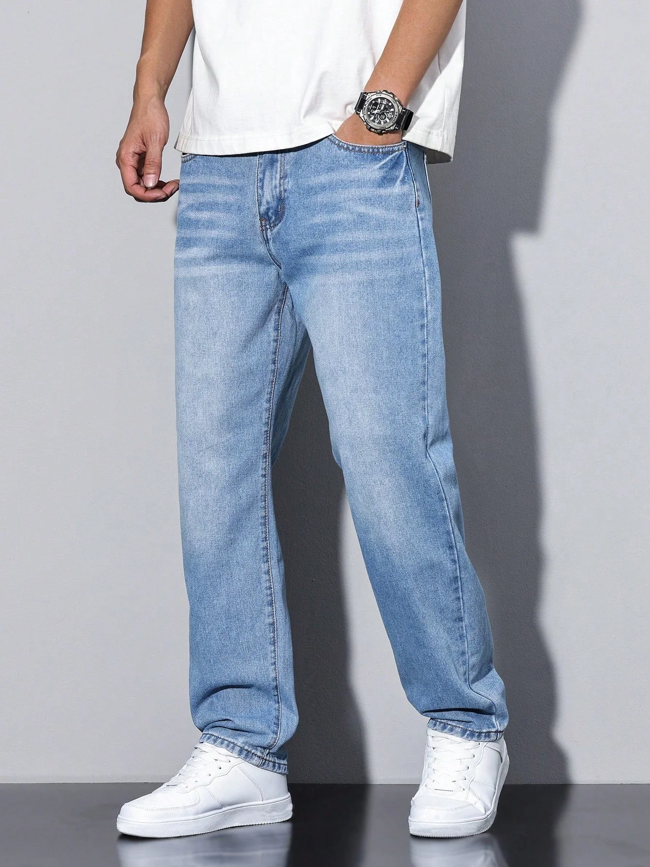 Ethan – Lässige Straight-Leg-Jeans für Herren - Image 3