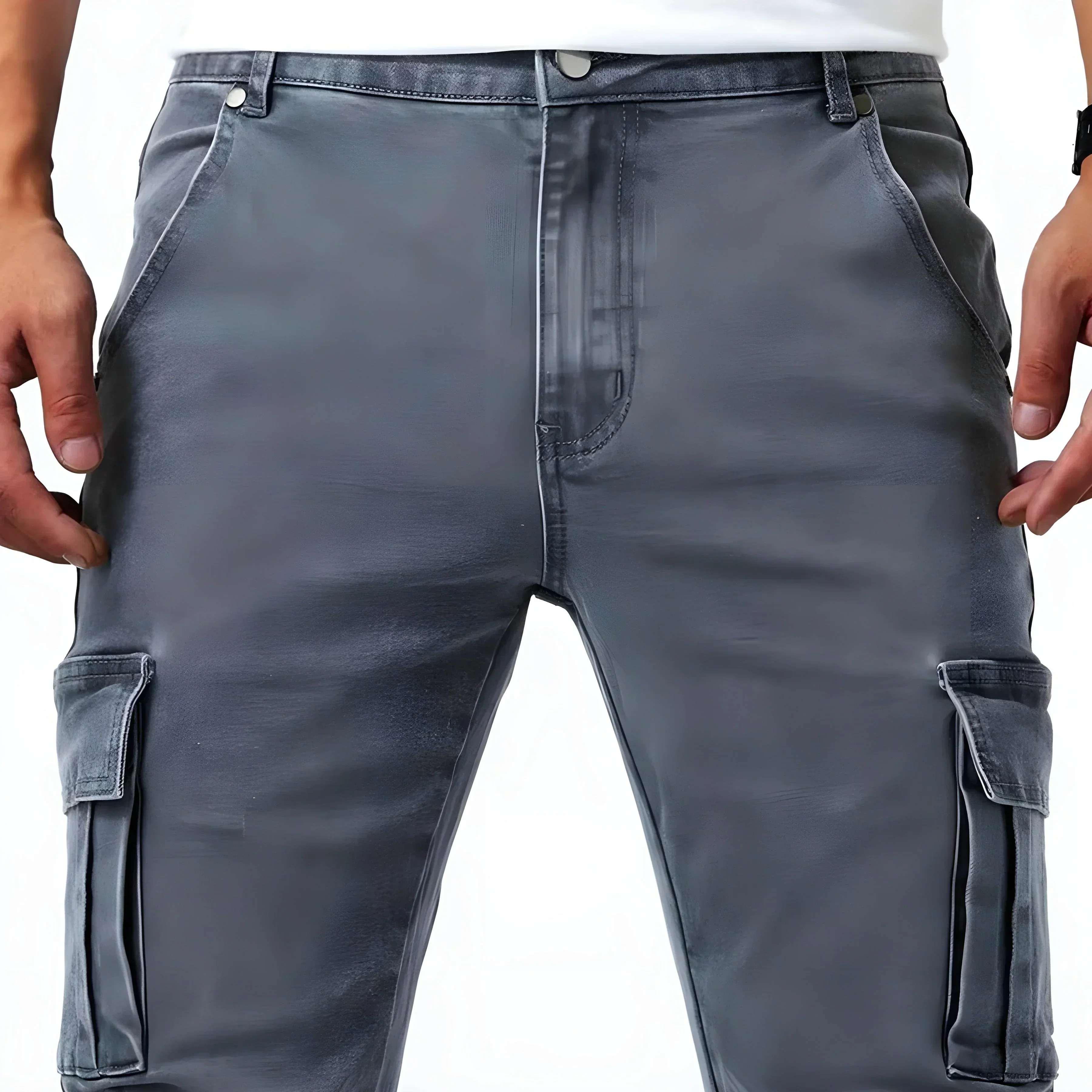 Ethan – Maßgeschneiderte Stretch-Cargohose - Image 3