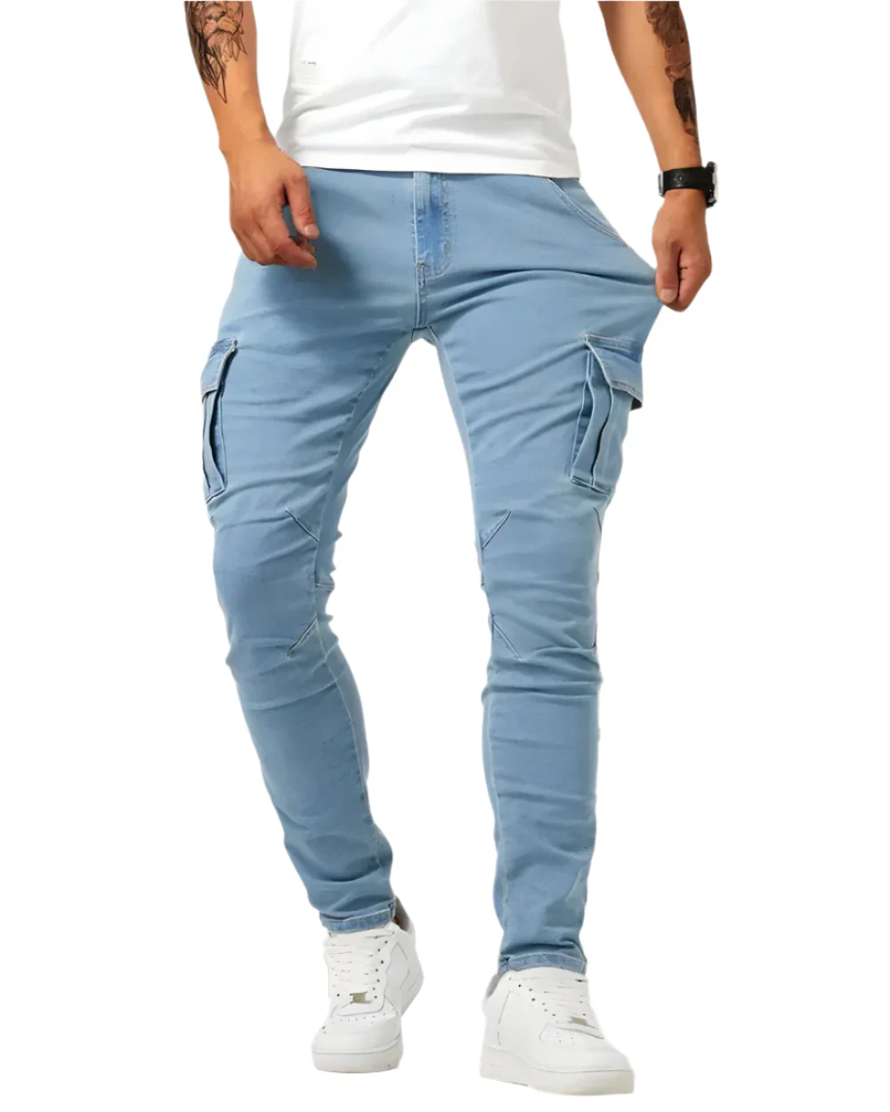 Ethan – Maßgeschneiderte Stretch-Cargohose - Image 6