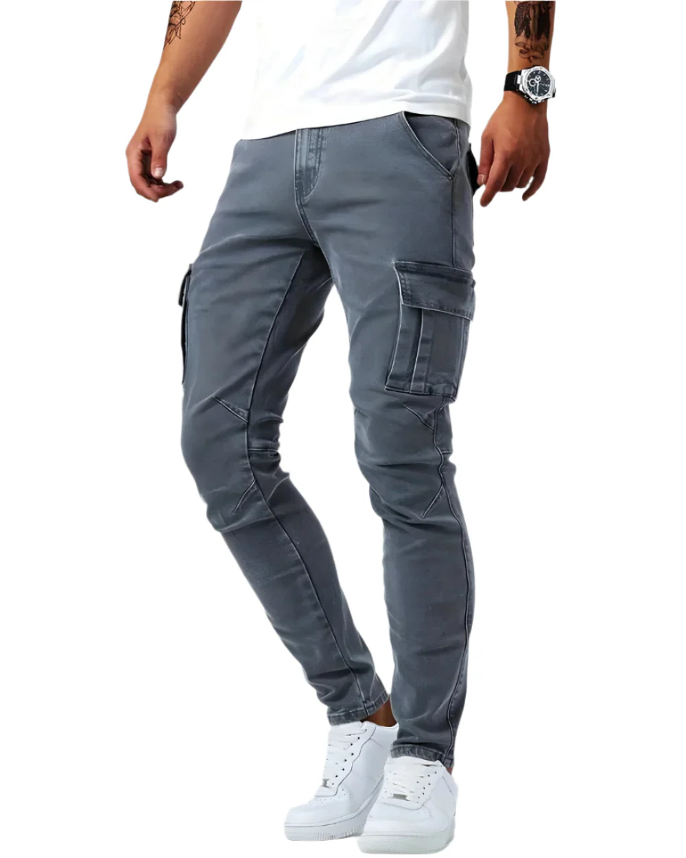Ethan – Maßgeschneiderte Stretch-Cargohose - Image 7
