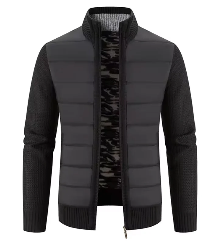 Ethan Stehkragen Pullover – Langärmelige Herrenjacke - Image 5