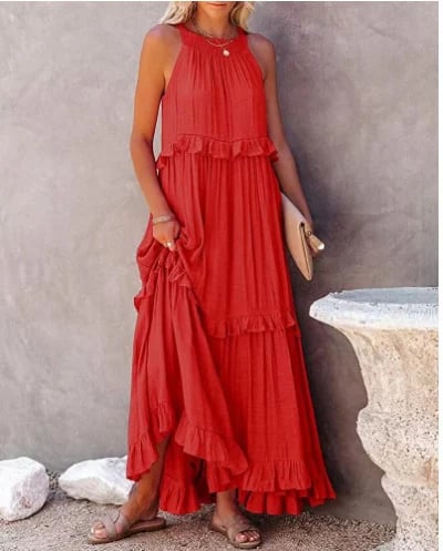 Eva | Rückenfreies Rüschenkleid - Image 13