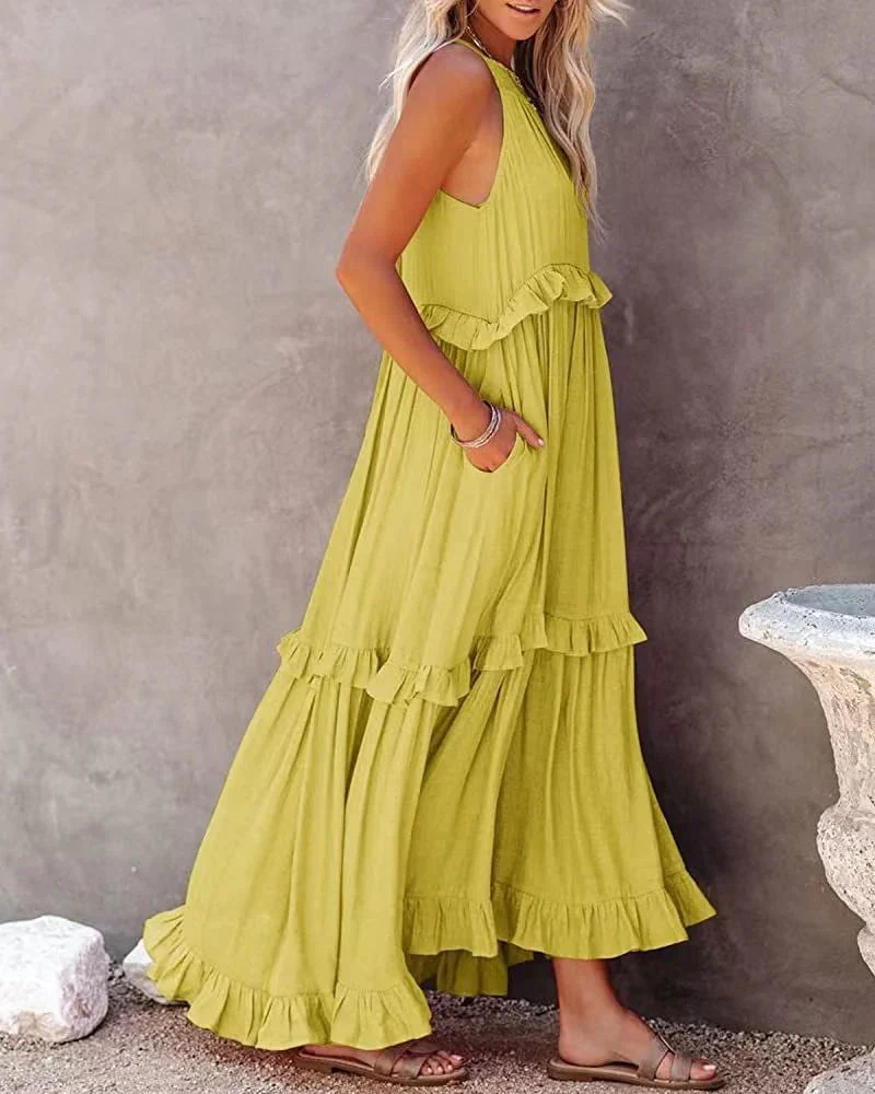 Eva | Rückenfreies Rüschenkleid - Image 3
