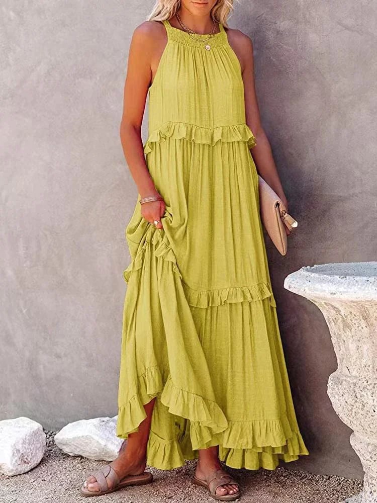 Eva | Rückenfreies Rüschenkleid - Image 7