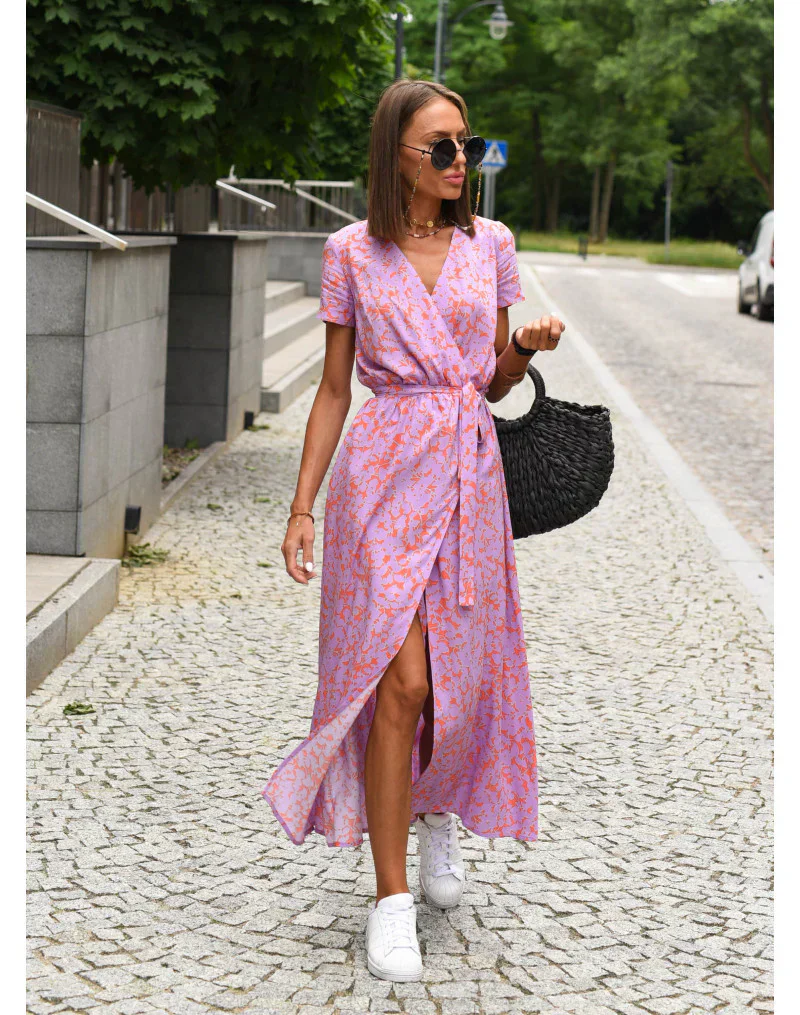 Eva | Stilvolles V-Ausschnitt-Kleid - Image 11