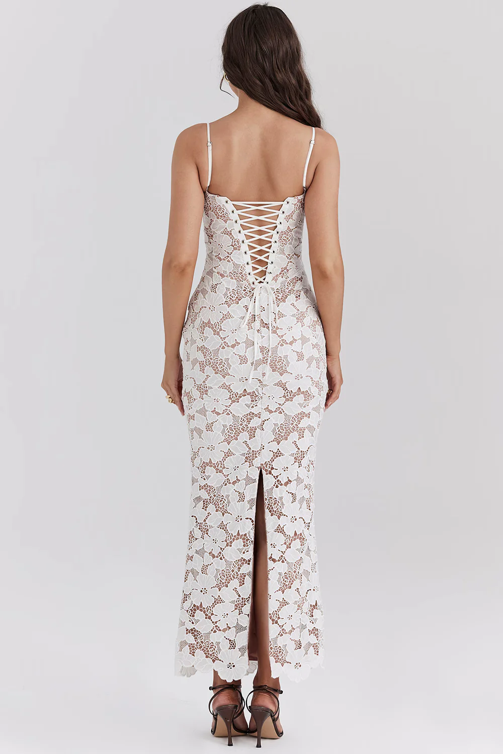 EVANGELINE - Besticktes Maxi-Kleid - Image 5