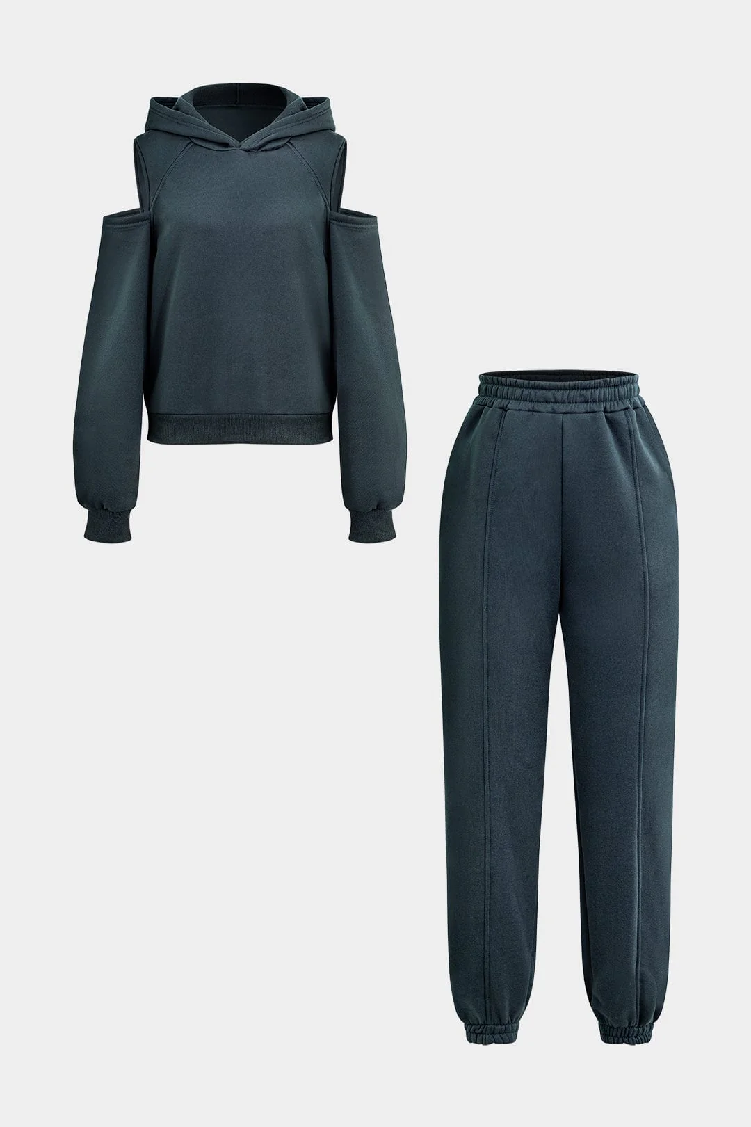 Evangeline | Sportliches Hoodie-Set mit Cut-Outs - Image 19