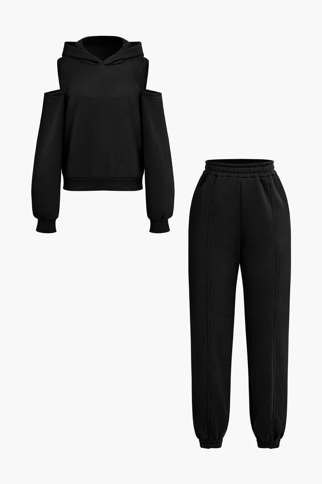 Evangeline | Sportliches Hoodie-Set mit Cut-Outs - Image 20