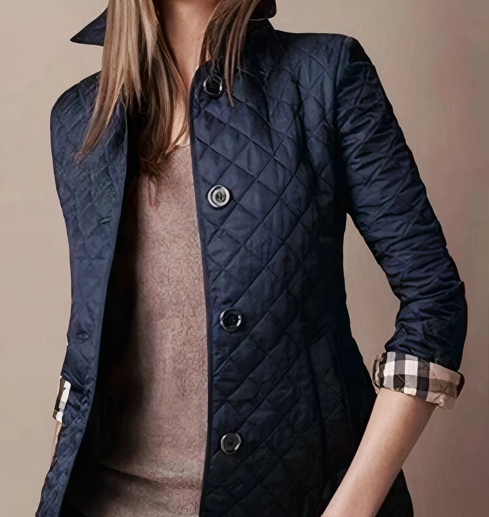 Evelyn - Seiden-Baumwolljacke für Dame - Image 5