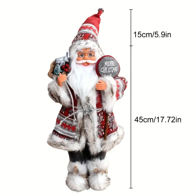 Evergleam | Festliche Weihnachtsmannfigur - Image 3