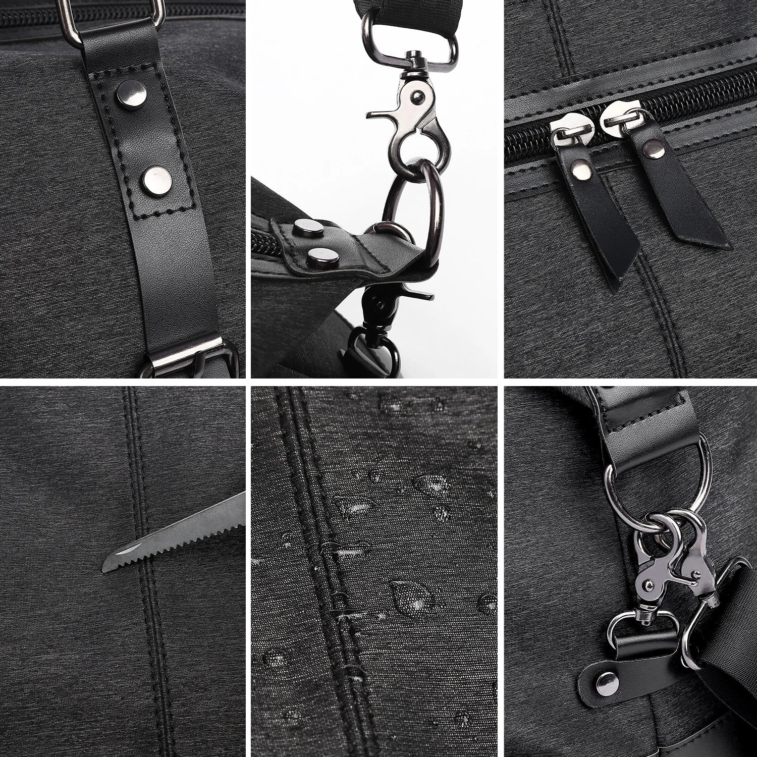 Exoro | Wasserdichte Reisetasche Groß für Männer Sportreisen - Image 3