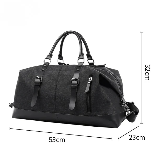 Exoro | Wasserdichte Reisetasche Groß für Männer Sportreisen - Image 6