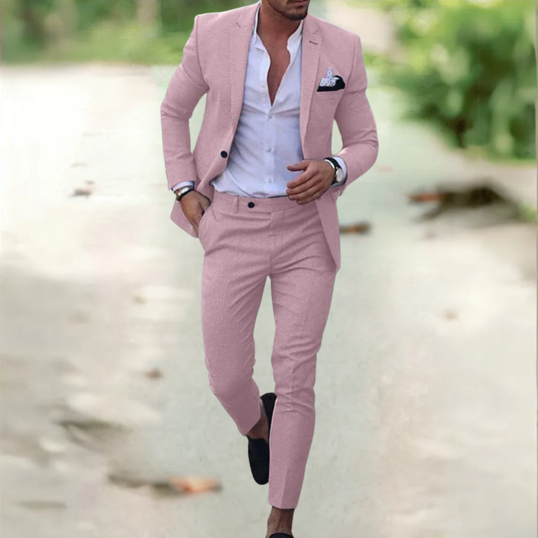 Ezra - Eleganter Anzug für Herren (Jacke + Hose) - Image 7