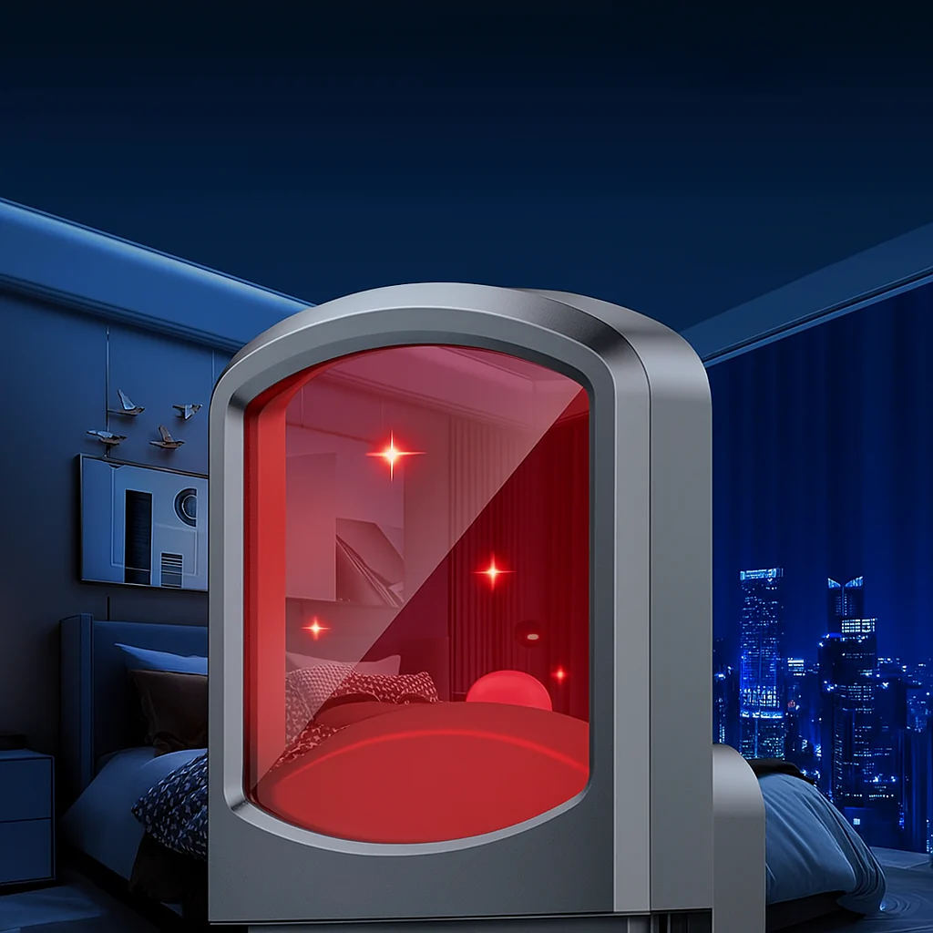 F25 Anti-Spionage-Detektor – USB-aufladbar, Infrarotsensor, 25-Stunden-Akkulaufzeit - Image 3