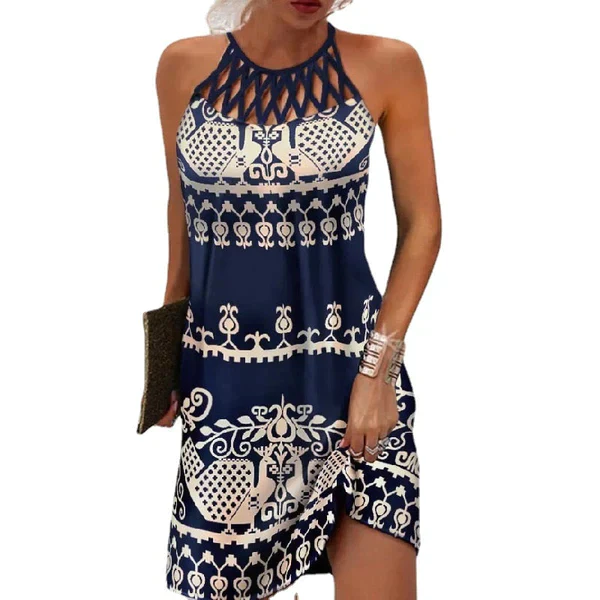 Fadia - Bequemes Kleid Mit Grafikdruck Für Damen - Image 4