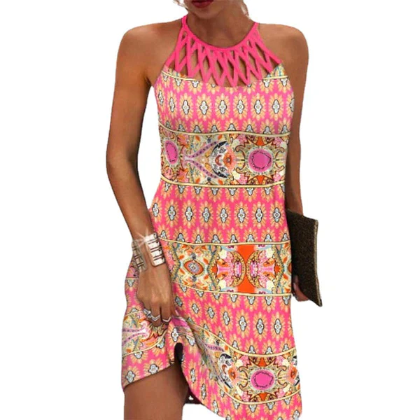 Fadia - Bequemes Kleid Mit Grafikdruck Für Damen - Image 6
