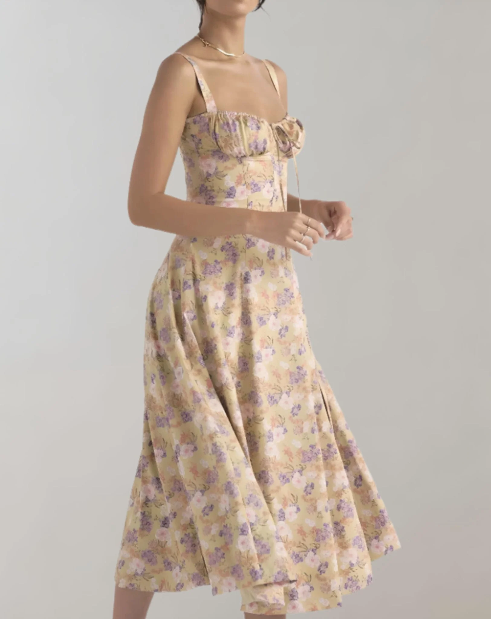 Faith | Damen Sommerkleid mit V-Ausschnitt - Image 4