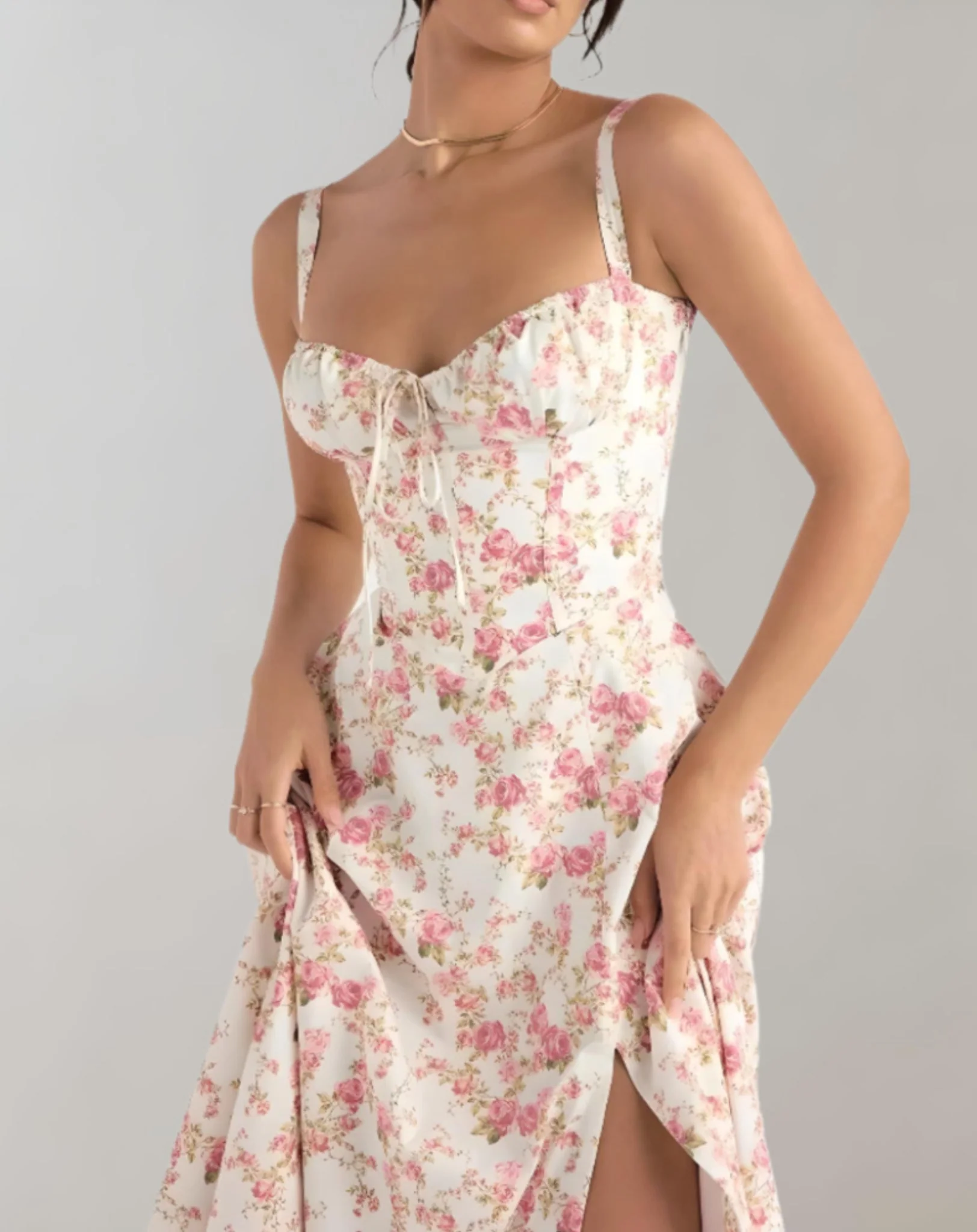Faith | Damen Sommerkleid mit V-Ausschnitt - Image 6