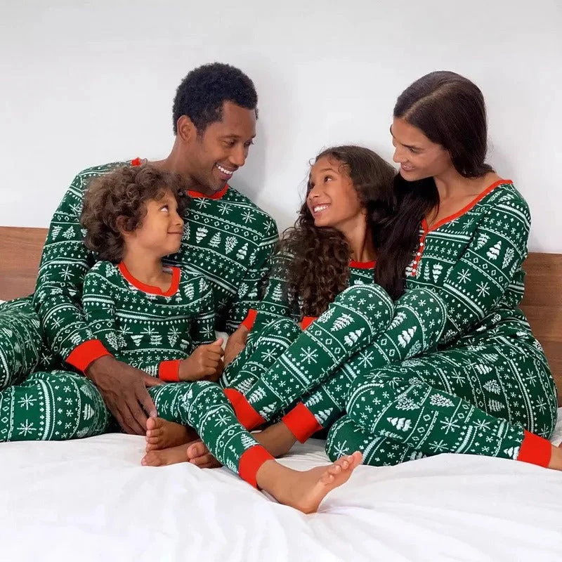 Familie Weihnachten Pyjama Satz | Warme - Image 3