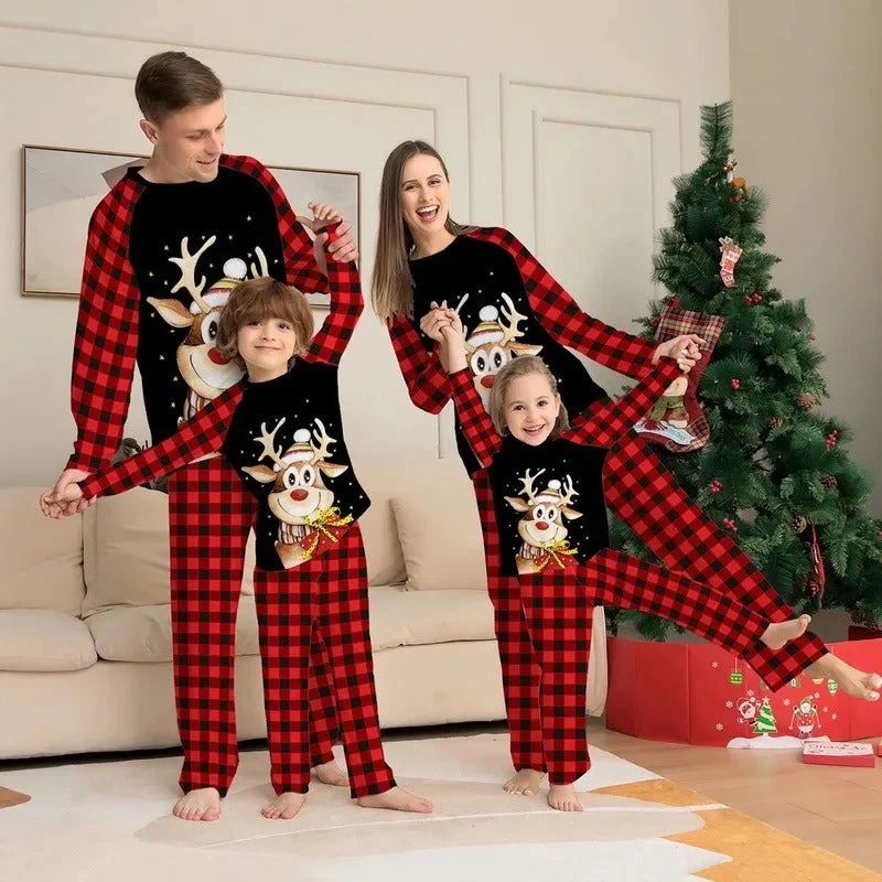 Familie Weihnachten Pyjama Satz | Warme - Image 4