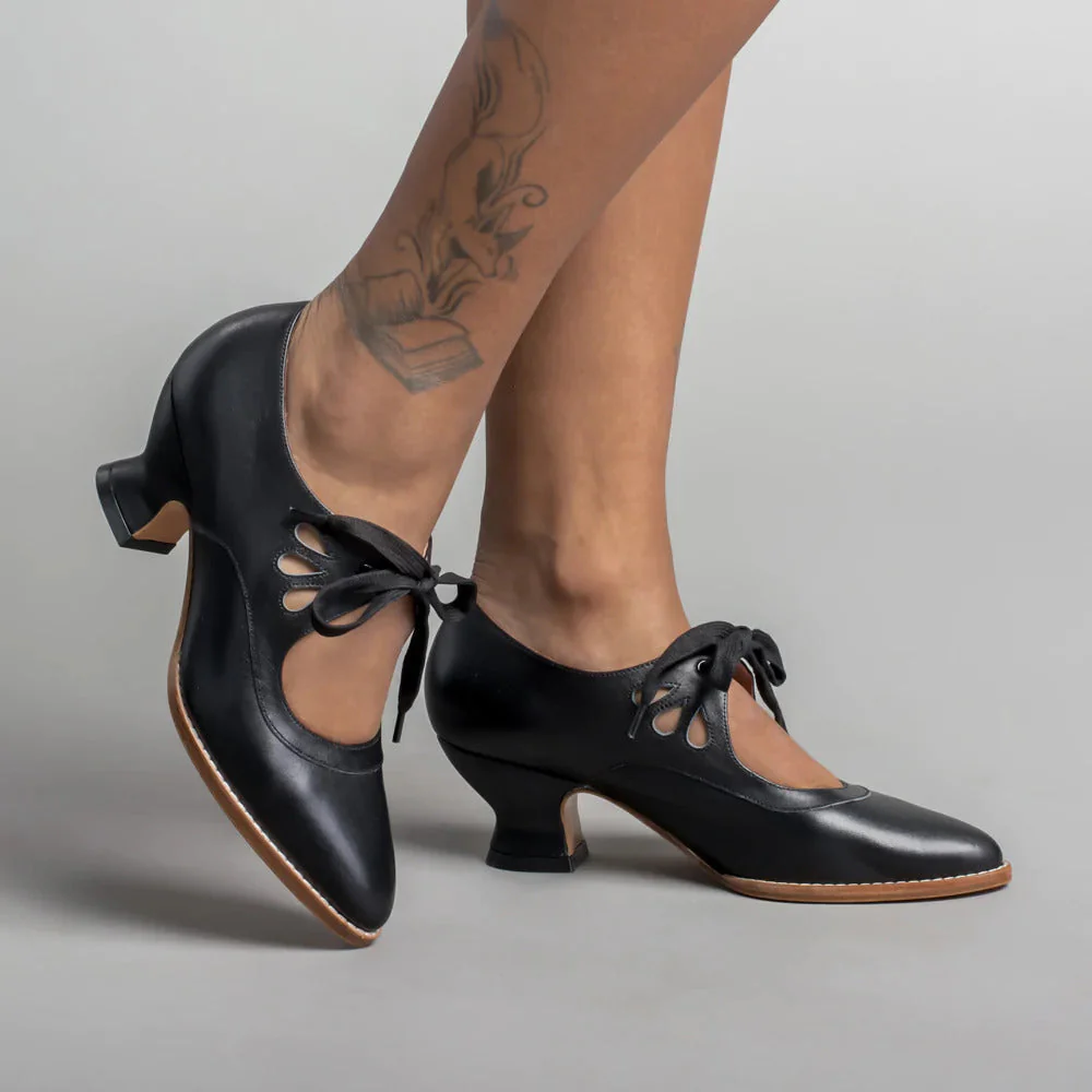 Fatime - Stilvolle Damenschuhe Mit Geschlossener Spitze - Image 4