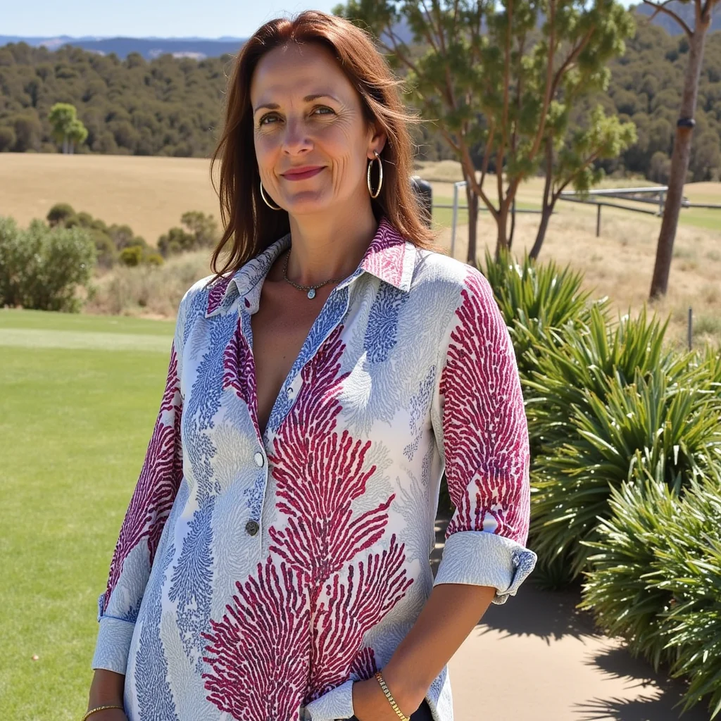 Fay - Langarmshirt Mit Blumendruck Für Damen - Image 3
