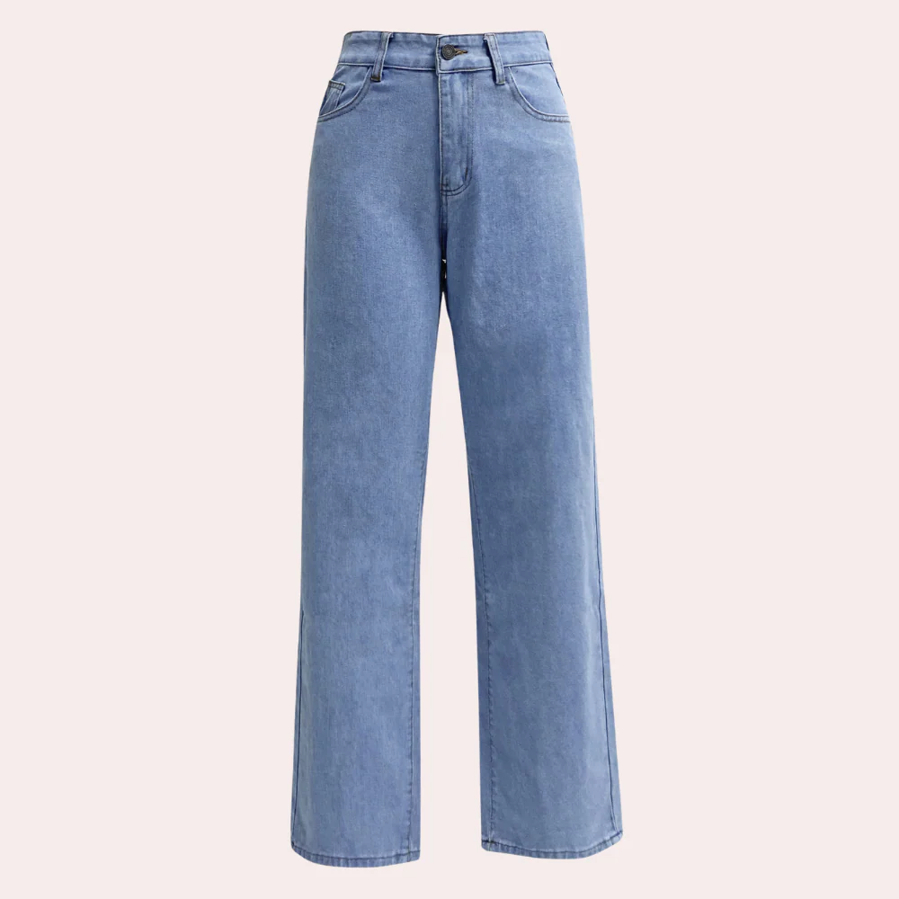 Fayra - Hochtaillierte Jeans mit geradem Bein - Image 3