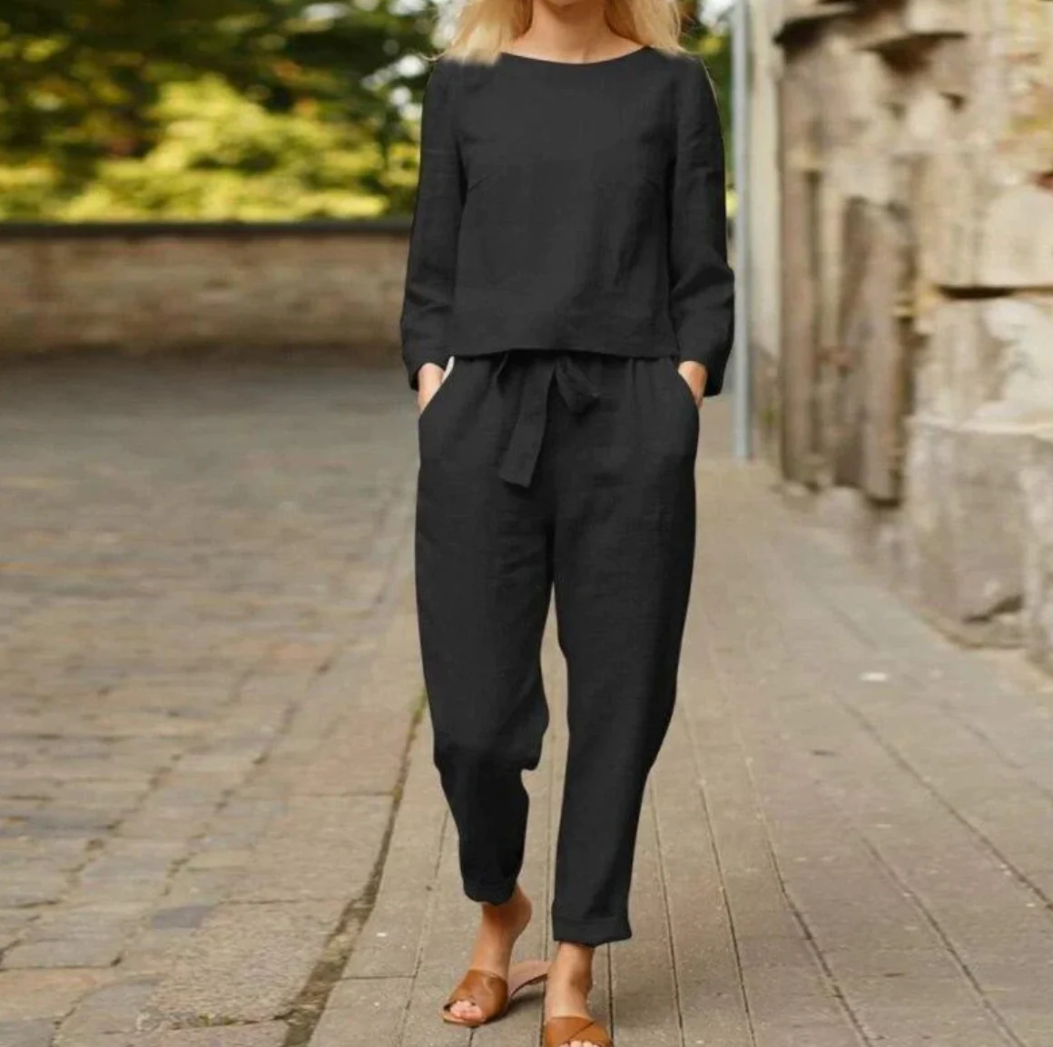 Felicitas – Damen Sommer Set Mit Vielseitigem Farbdesign - Image 4