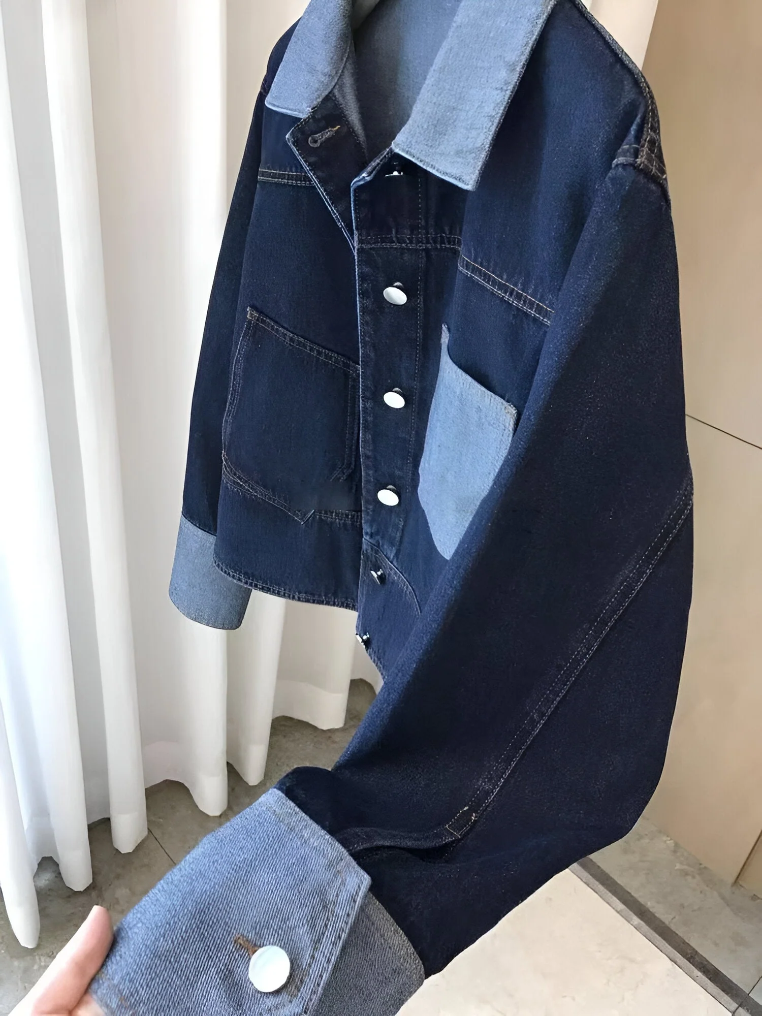 Felicitas | Trendige Retro-Denimjacke - Image 3