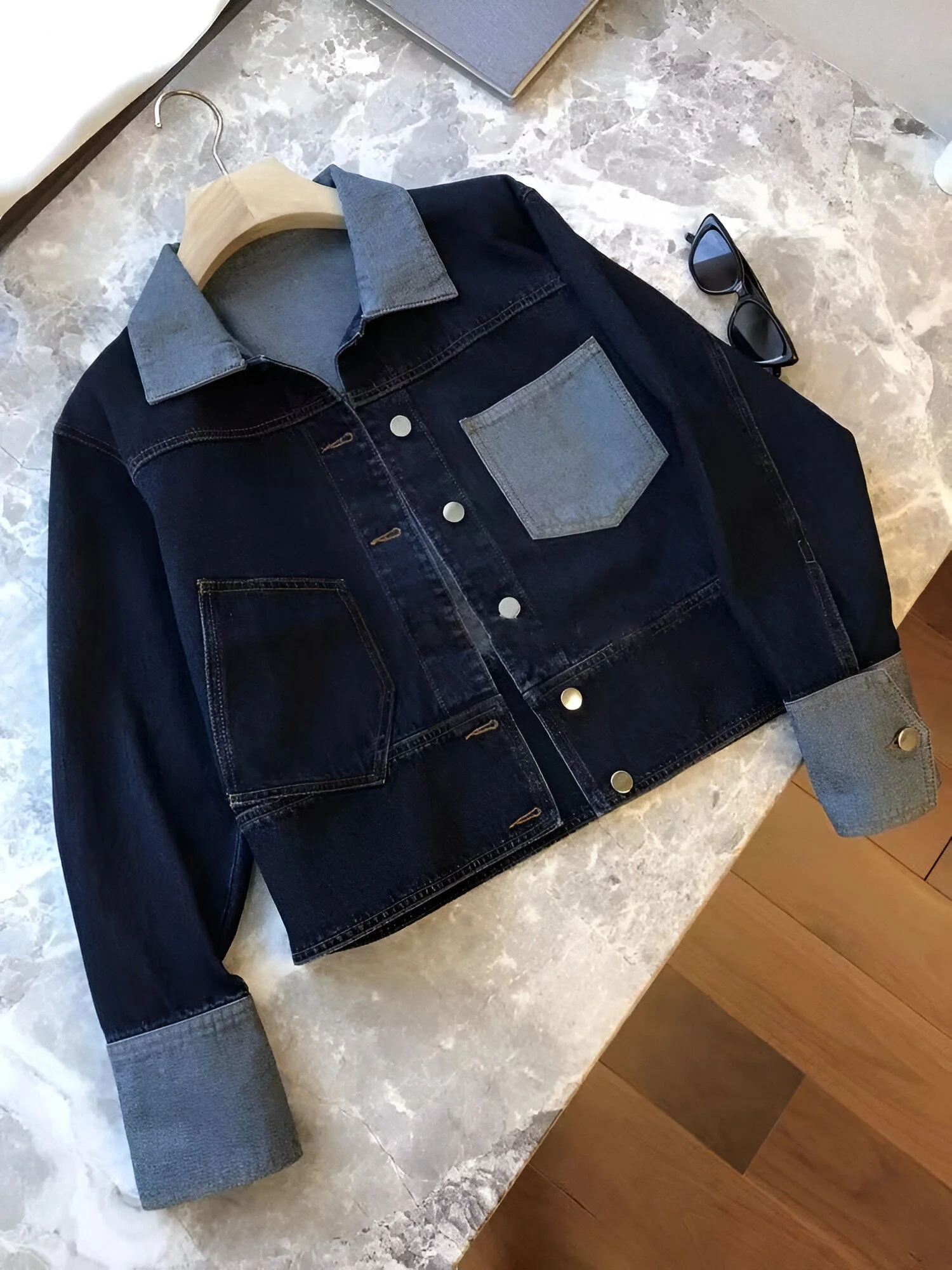 Felicitas | Trendige Retro-Denimjacke - Image 5