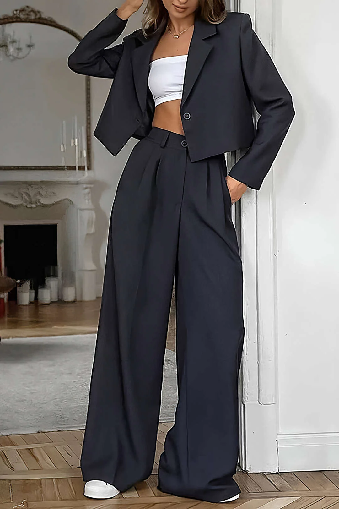Feline | Moderner Blazer & Weite Hose für Stil. - Image 8