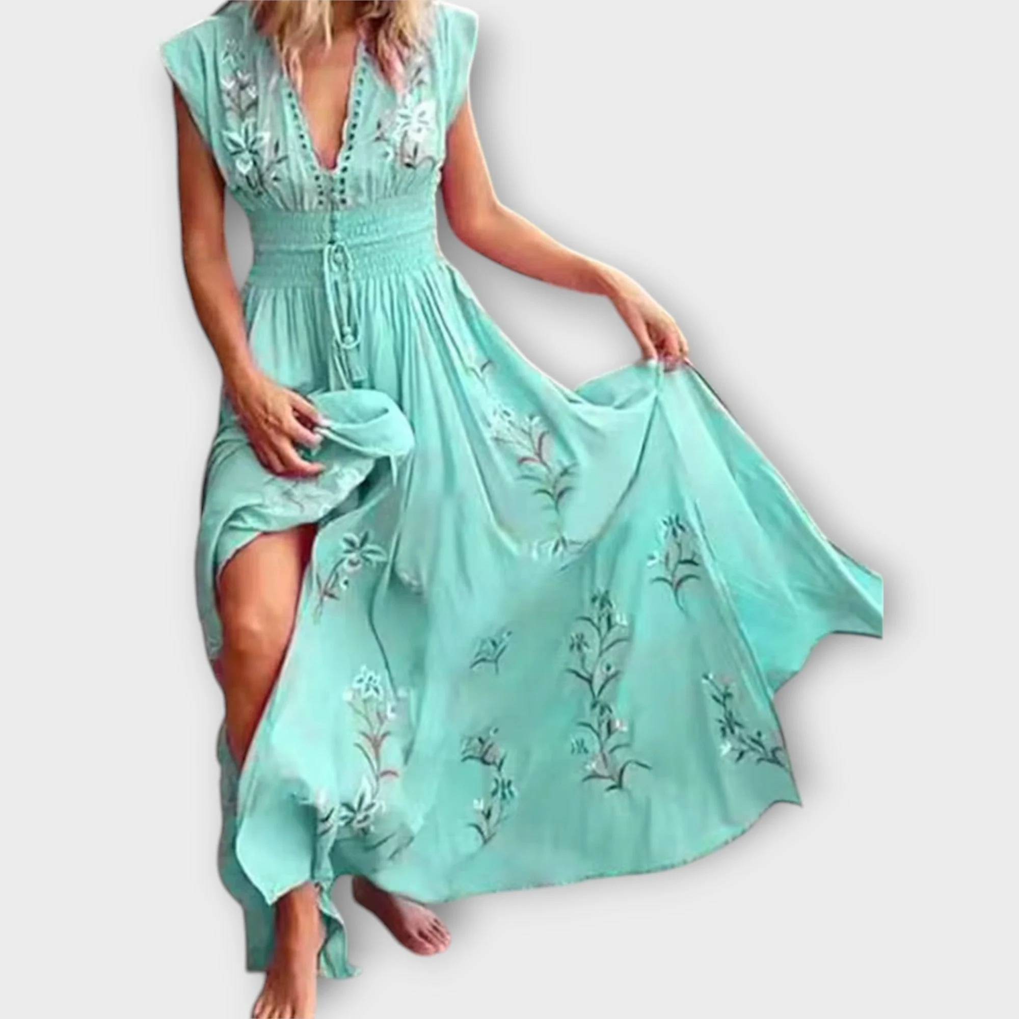 Felizia – Boho-Kleid mit bezaubernder Stickerei - Image 2