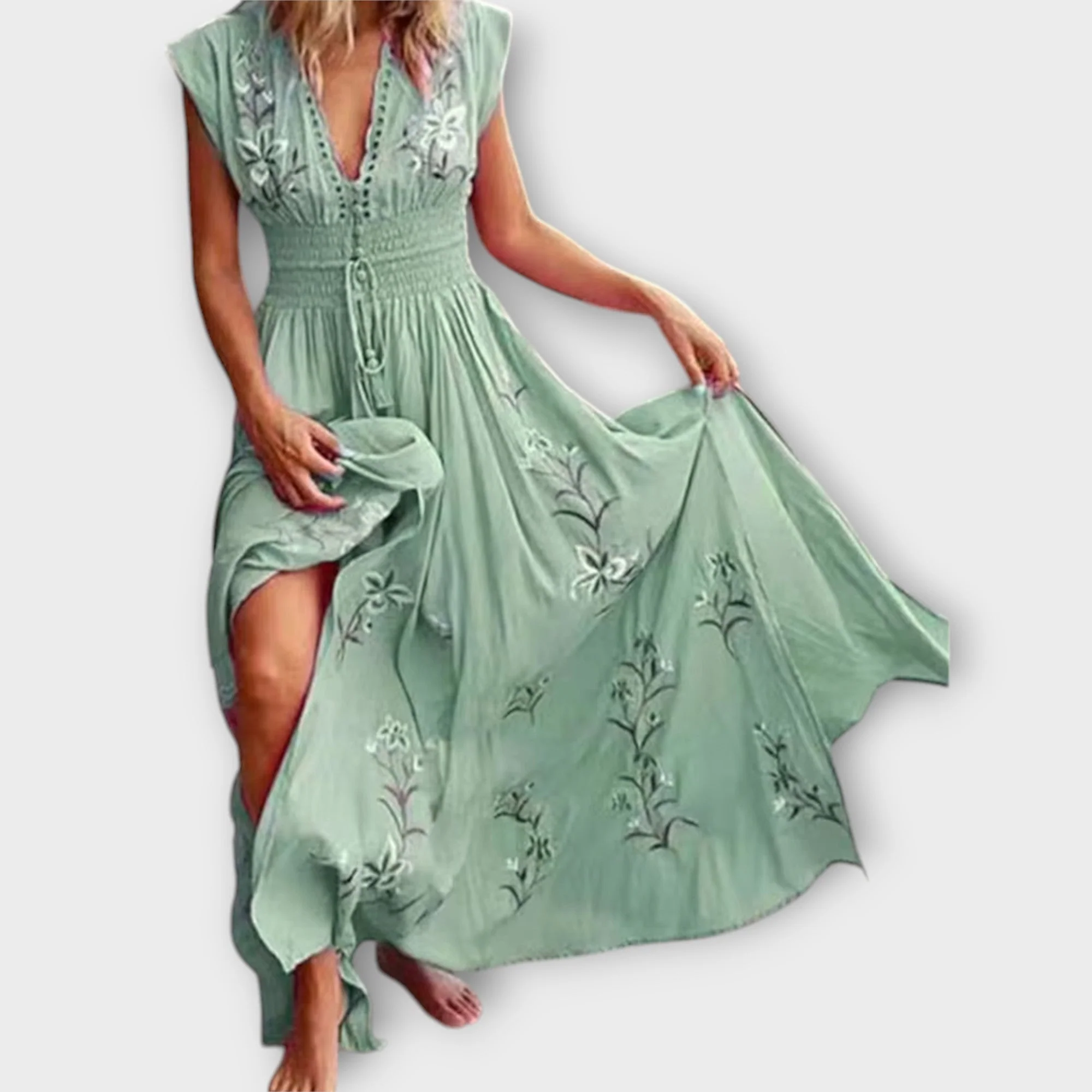 Felizia – Boho-Kleid mit bezaubernder Stickerei - Image 3