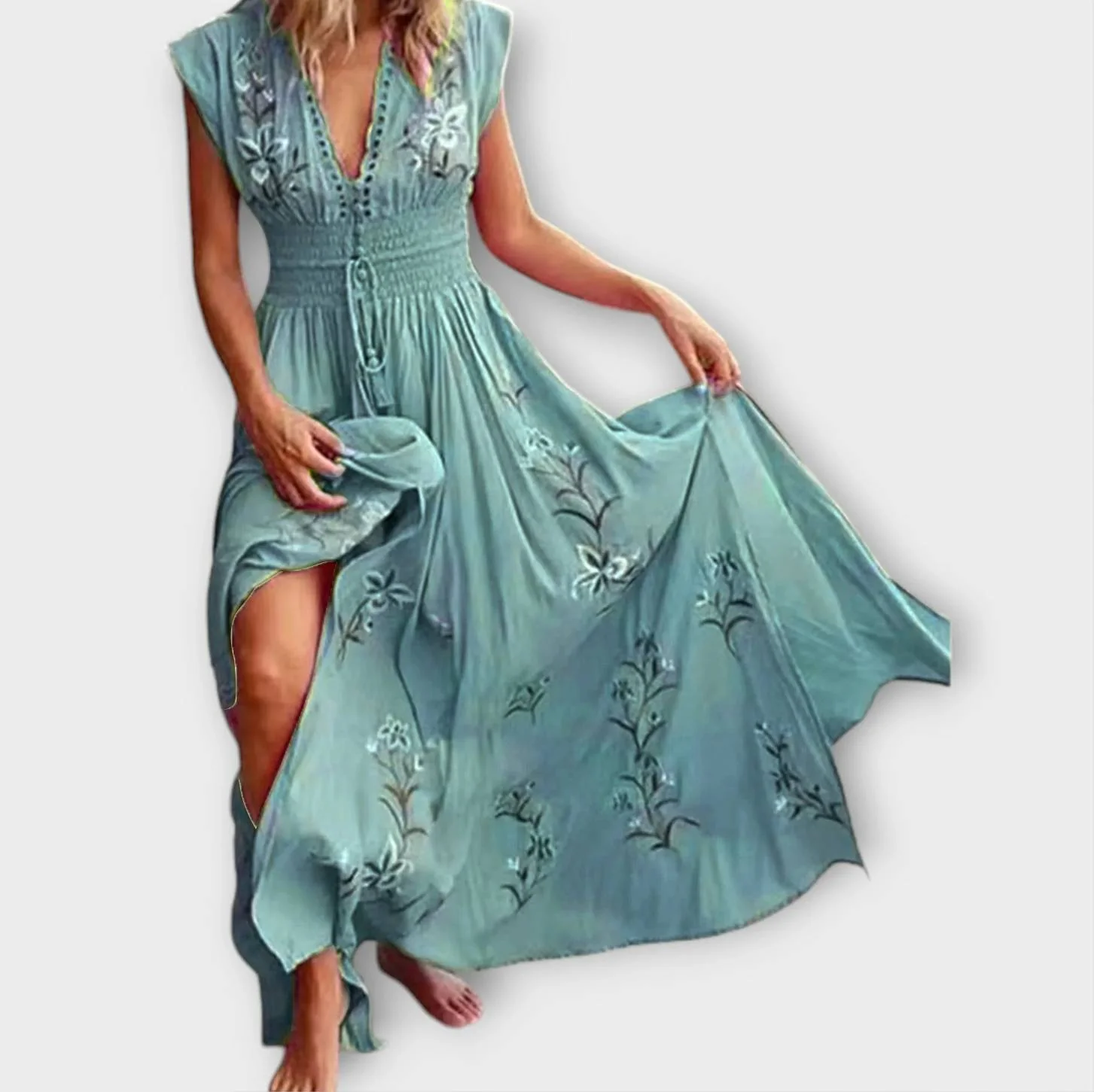 Felizia – Boho-Kleid mit bezaubernder Stickerei - Image 4