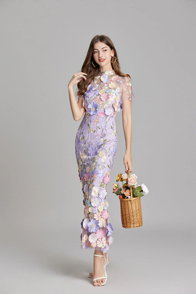 Felizia - Elegantes Ärmelloses Besticktes Damenkleid - Image 6