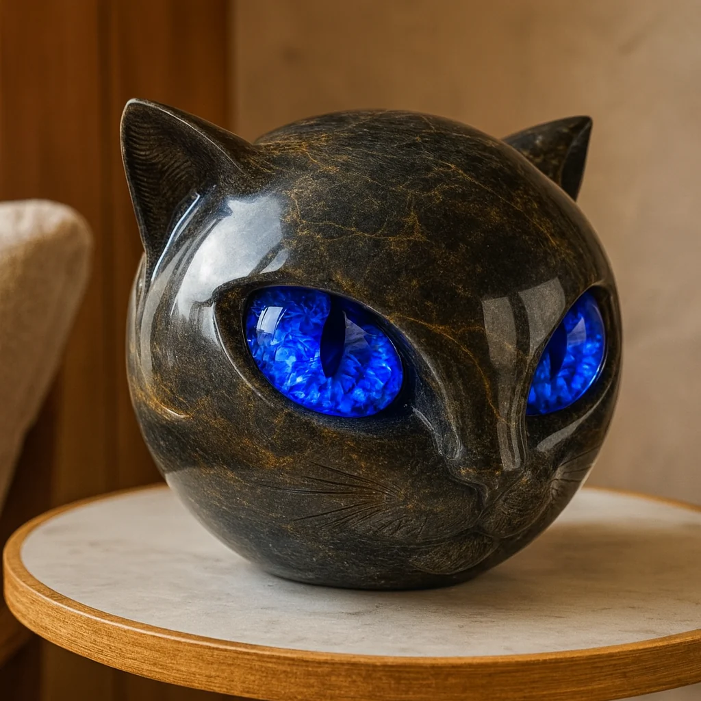 Felora | Katzenkopf-Skulptur - Image 4