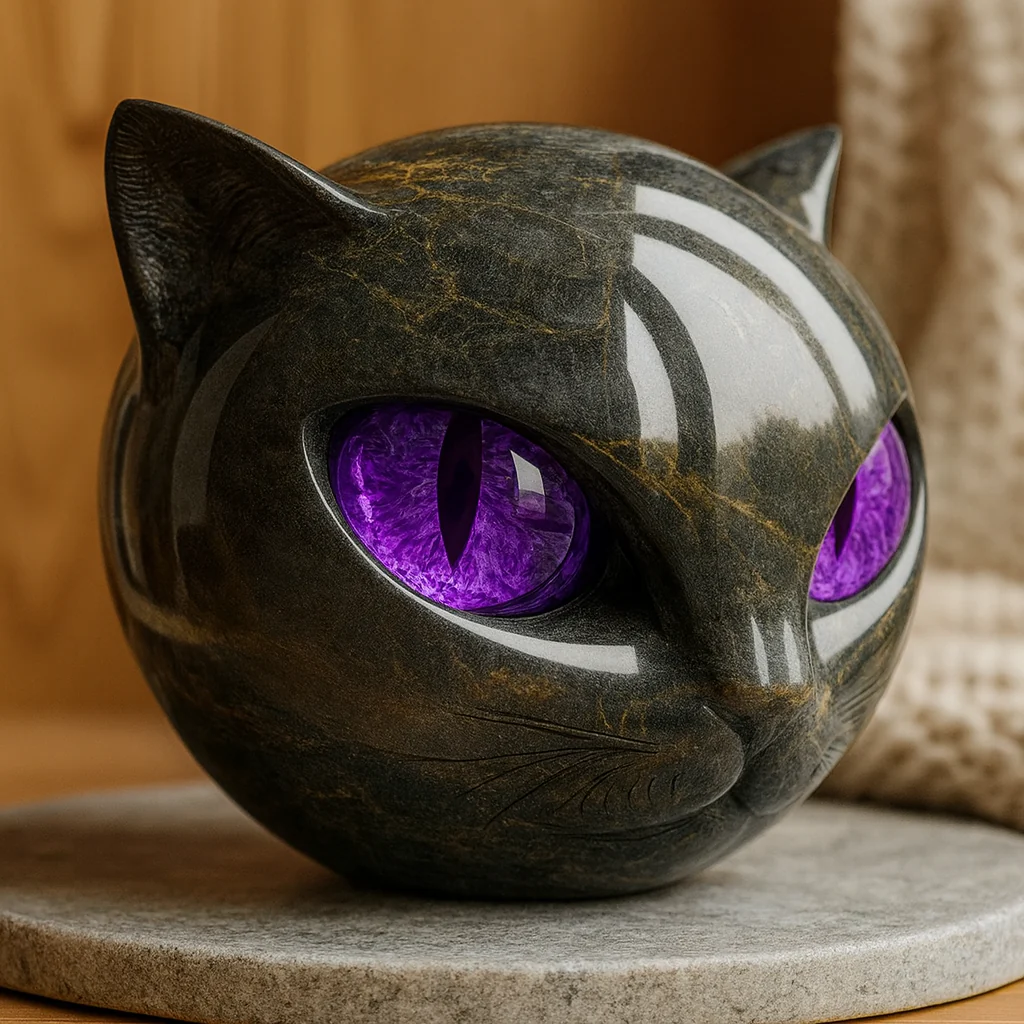 Felora | Katzenkopf-Skulptur - Image 5