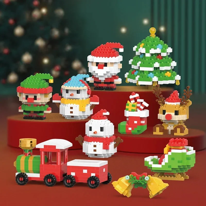 FestiveBlocks | Kreatives Bauspielzeug-Set für weihnachtlichen Familienspaß - Image 3