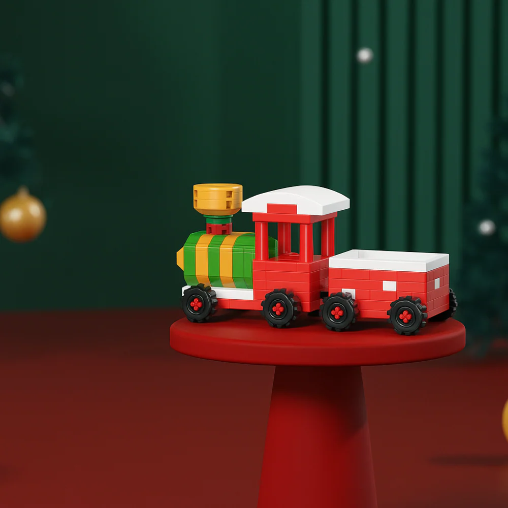 FestiveBlocks | Kreatives Bauspielzeug-Set für weihnachtlichen Familienspaß - Image 6
