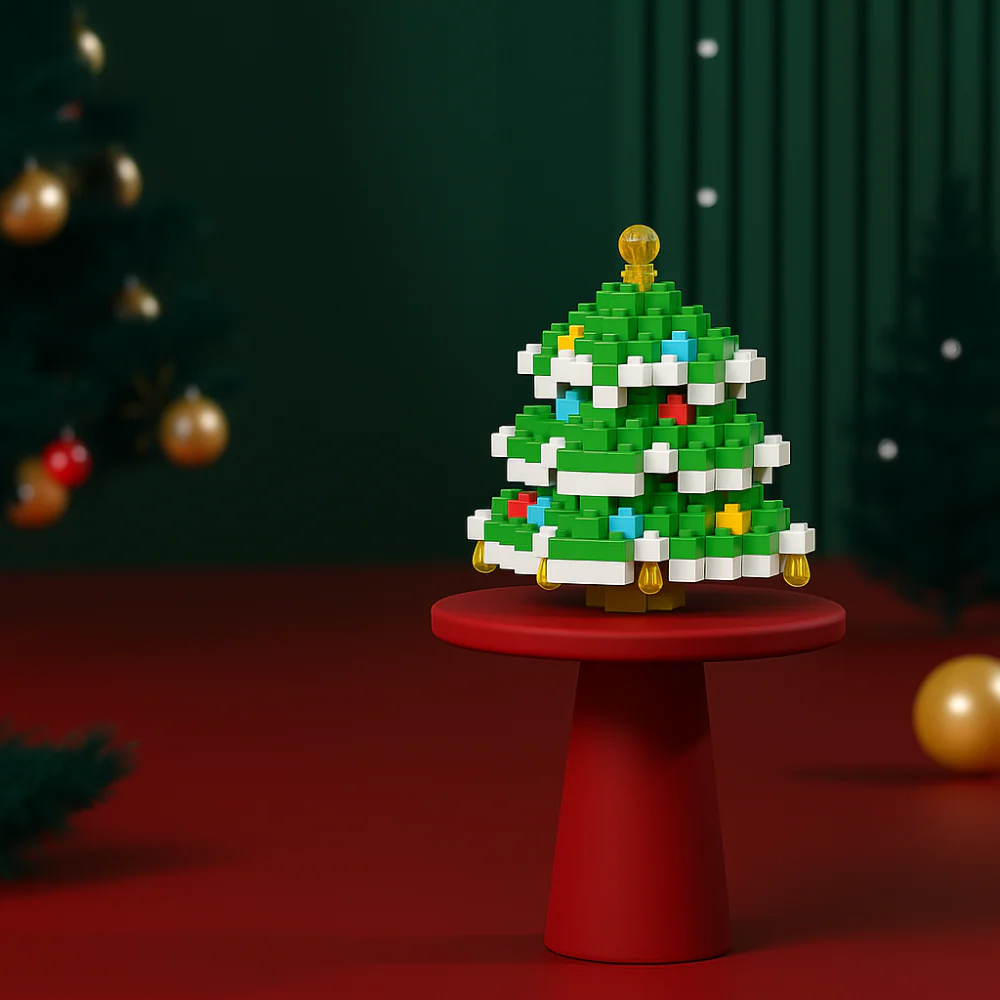 FestiveBlocks | Kreatives Bauspielzeug-Set für weihnachtlichen Familienspaß - Image 9
