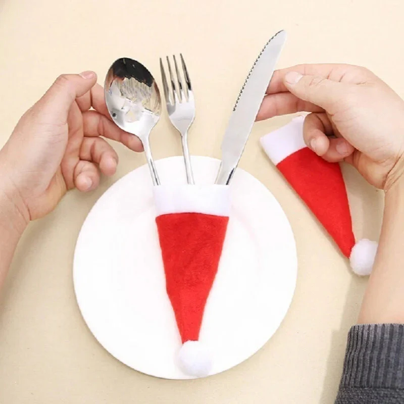 FestiveHolder | Weihnachtliches Besteckset für die festliche Tischdekoration - Image 3