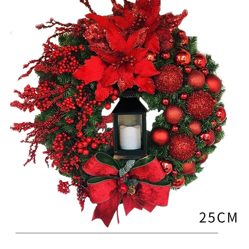 Festlicher Glanz | Künstliches Tannen-Weihnachtsschmuck-Arrangement