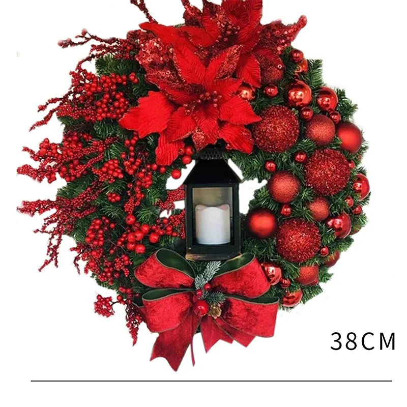 Festlicher Glanz | Künstliches Tannen-Weihnachtsschmuck-Arrangement - Image 3
