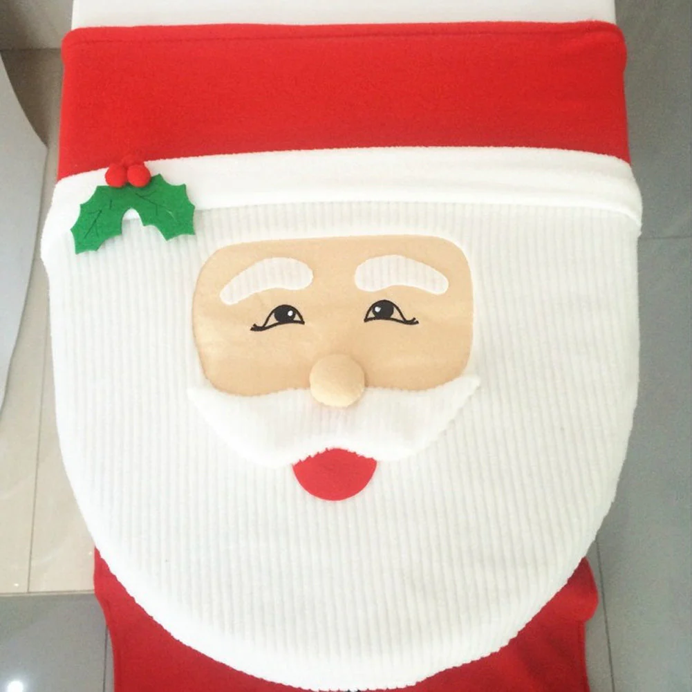 Festlicher Weihnachtsmann | Weihnachtsmann-Badematte für weihnachtliche Wohnungen - Image 3