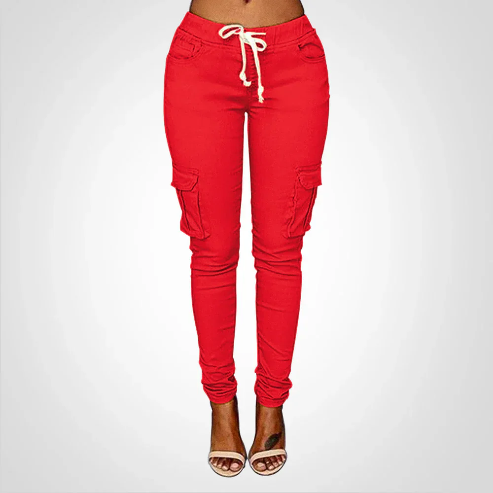 Fiela – Stylische Slim-Fit-Cargohose - Image 3