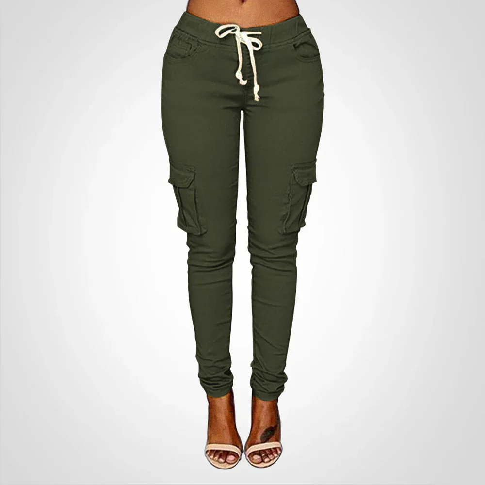 Fiela – Stylische Slim-Fit-Cargohose - Image 4