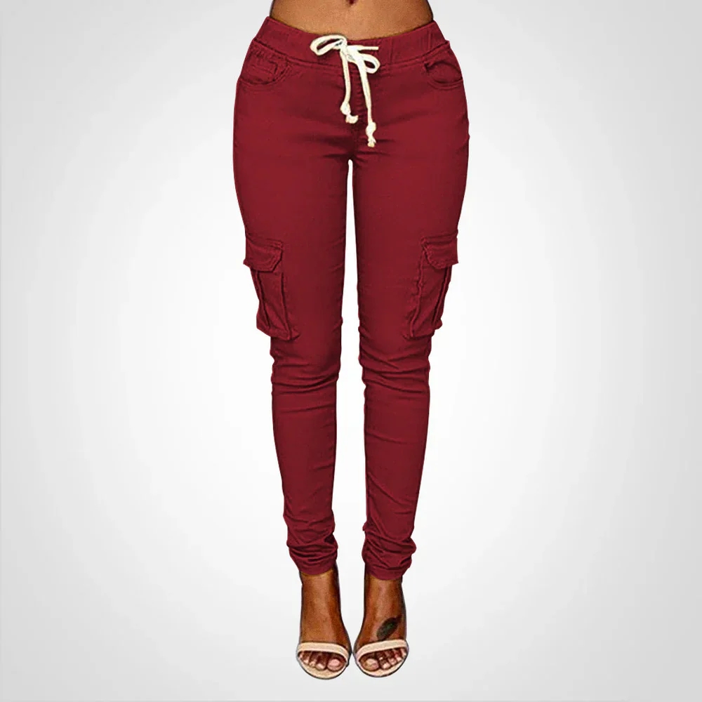 Fiela – Stylische Slim-Fit-Cargohose - Image 6