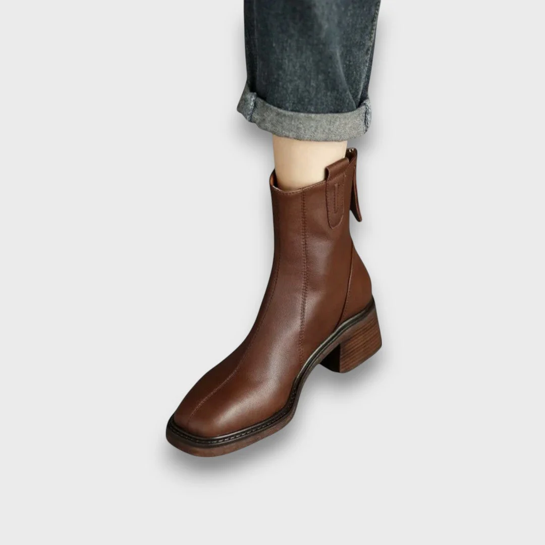 Fien – Klassische Ankle Boots aus Leder - Image 3