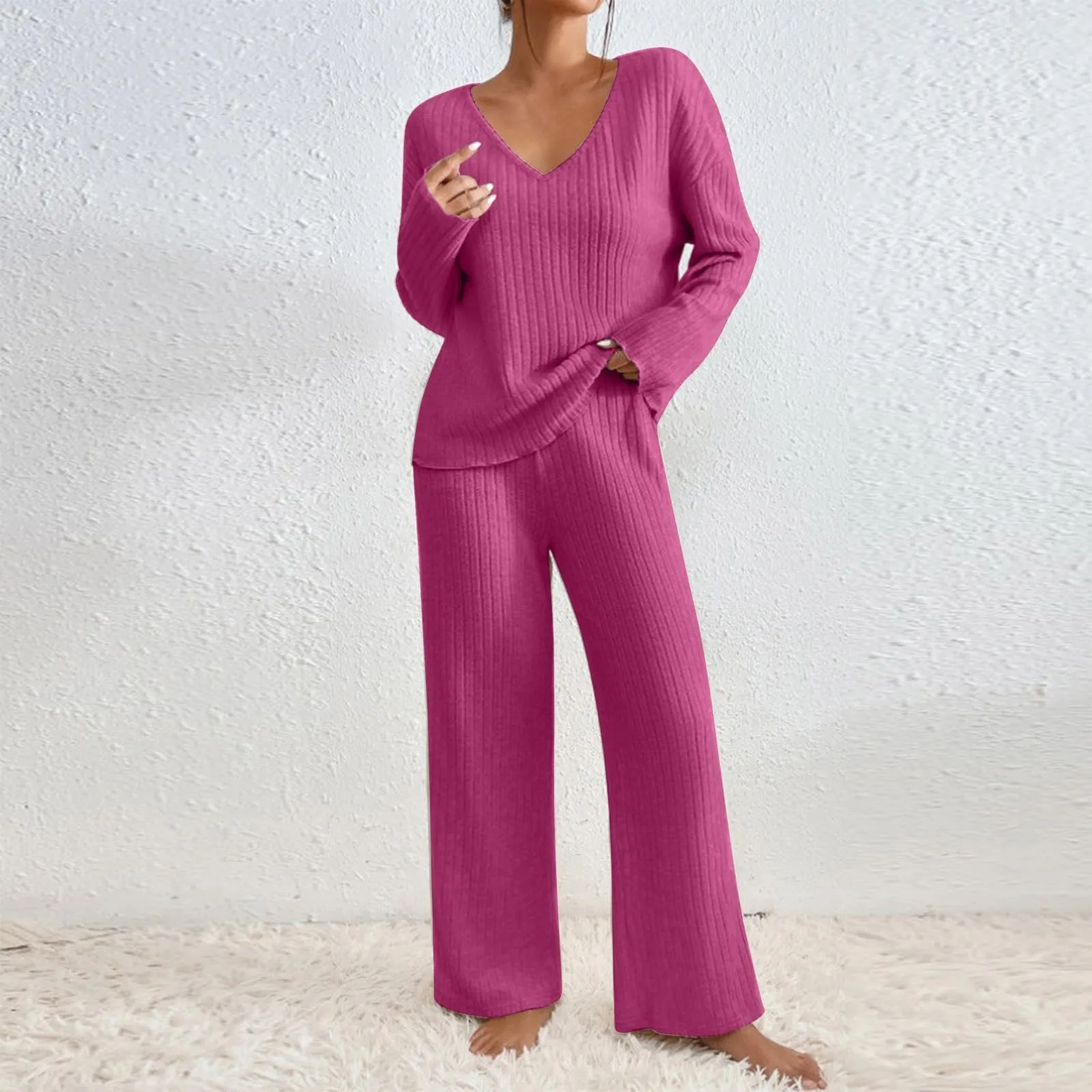 Finja – Geripptes Damen Zweiteiliges Set Stilvoll Und Modern - Image 12