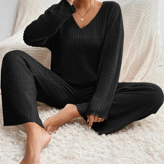 Finja – Geripptes Damen Zweiteiliges Set Stilvoll Und Modern - Image 4